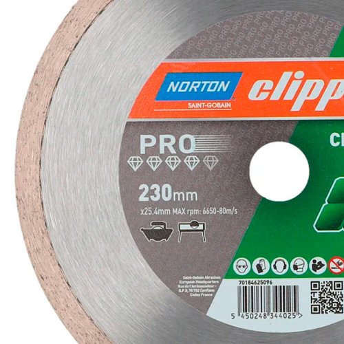 Disco Diamantado Ceramic Pro 230x25,4mm - Norton
