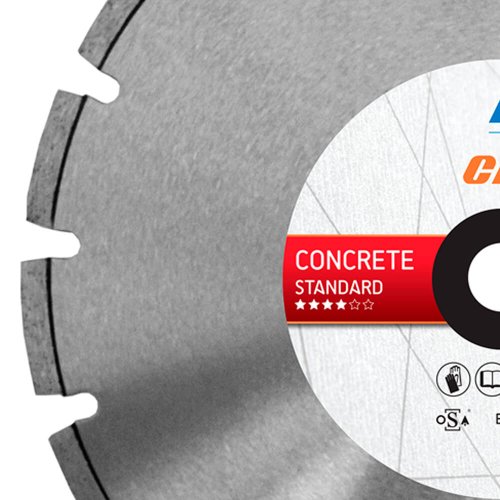 Disco Diamantado Clipper Concrete Standard 350x25,4mm - Norton