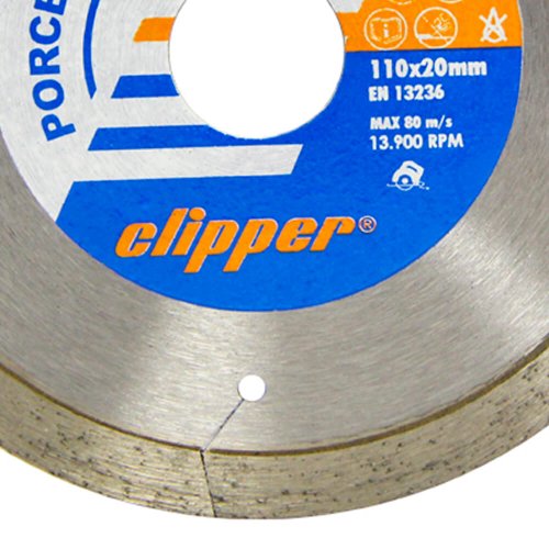 Disco Diamantado Clipper Porcelanato 110 x 8 x 20 - Norton