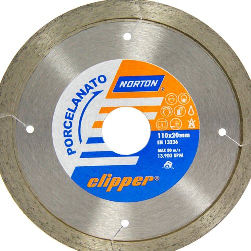 Disco Diamantado Clipper Porcelanato 110 x 8 x 20 - Norton