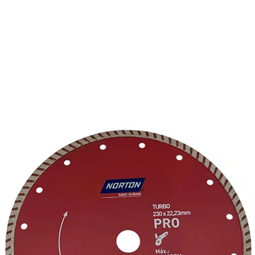 Disco Diamantado Clipper Turbo 230 x 8 x 22,23 - Norton