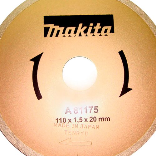 Disco Diamantado Liso 110mm Para Mármore/ Granito a Água - Makita