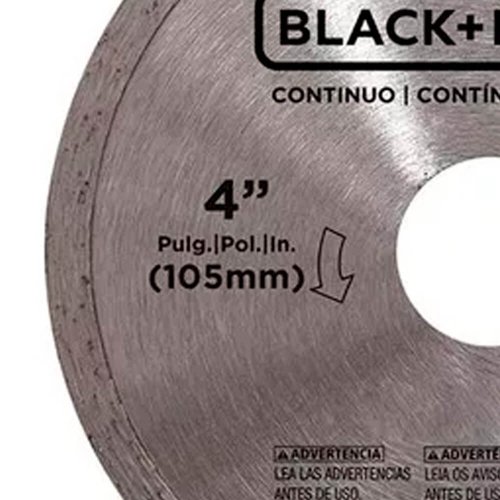 Disco Diamantado Liso BD1 - Black & Decker