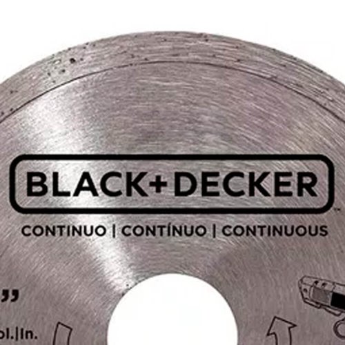 Disco Diamantado Liso BD1 - Black & Decker
