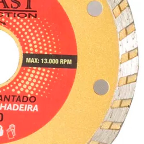 Disco Diamantado para Esmerilhadeira 115x22 - Rocast
