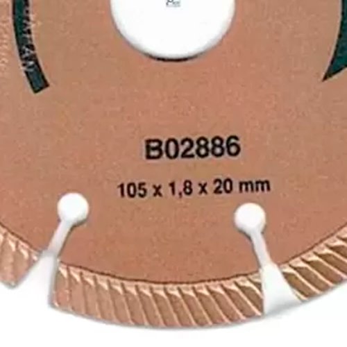 Disco Diamantado Segmentado 105mm para Mármore/Granito a Seco - Makita