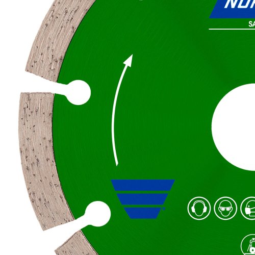 Disco Diamantado Pro Segmentado 110 x 20 - Norton