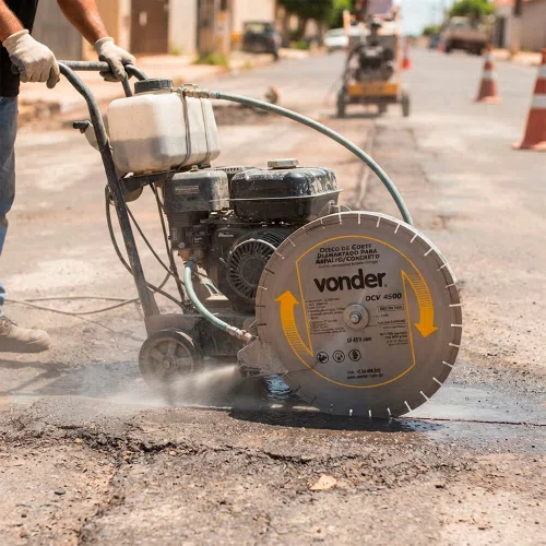 Disco Diamantado Segmentado 450mm DCV 4500 - Vonder