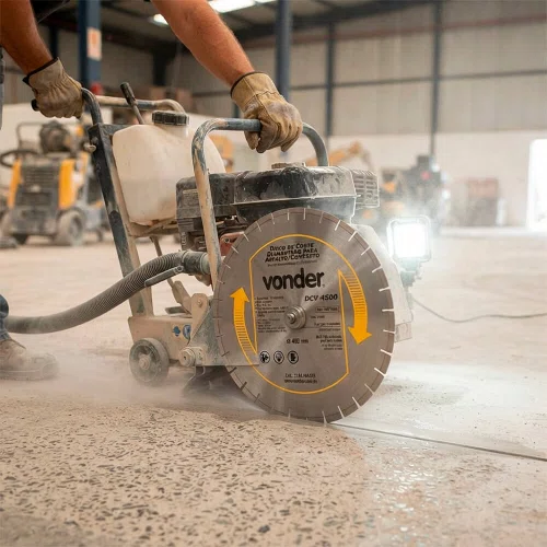Disco Diamantado Segmentado 450mm DCV 4500 - Vonder
