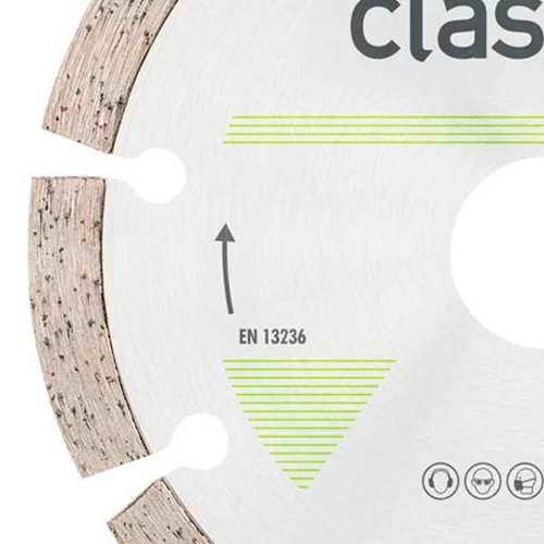 Disco Diamantado Segmentado Classic 110 x 20 - Norton