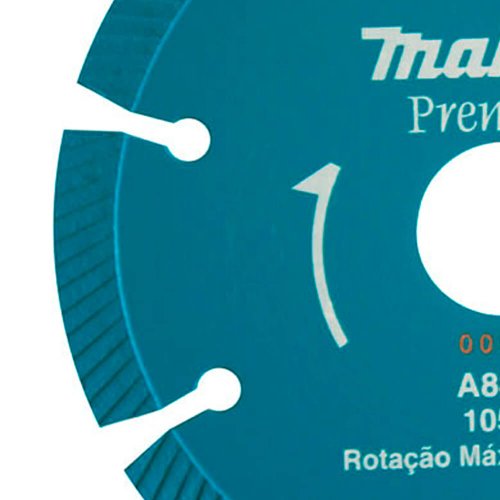 Disco Diamantado Segmentado Ondulado 105mm Concreto a Seco Úmido - Makita