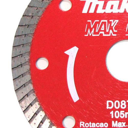 Disco Diamantado Turbo 105mm Mármore/Granito água/seco - Makita