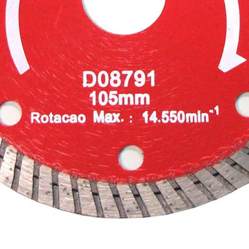 Disco Diamantado Turbo 105mm Mármore/Granito água/seco - Makita