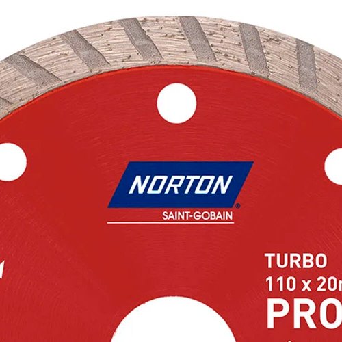 Disco Diamantado Pro Turbo 110 x 8 x 20 - Norton
