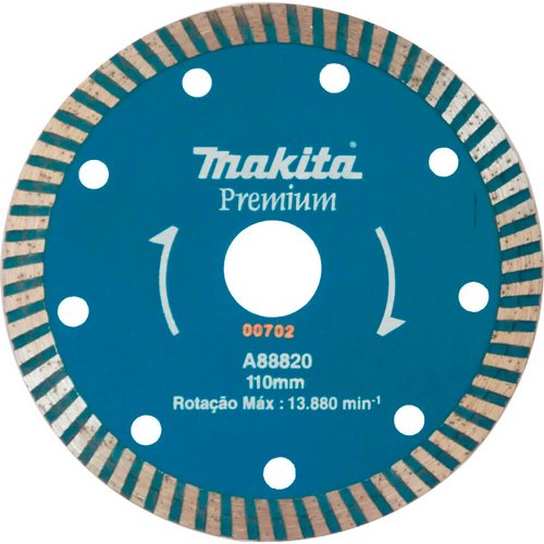 Disco Diamantado Turbo 110mm para Mármore/Granito - A-88820 - Makita