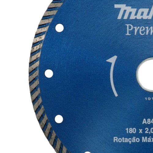 Disco Diamantado Turbo 180mm p Mármore-Granito - A-84420 - Makita