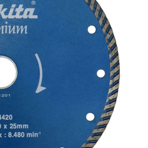 Disco Diamantado Turbo 180mm p Mármore-Granito - A-84420 - Makita