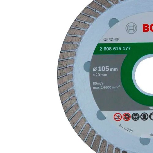 Disco Diamantado Turbo Fino 105mm Expert Porcelanato - Bosch