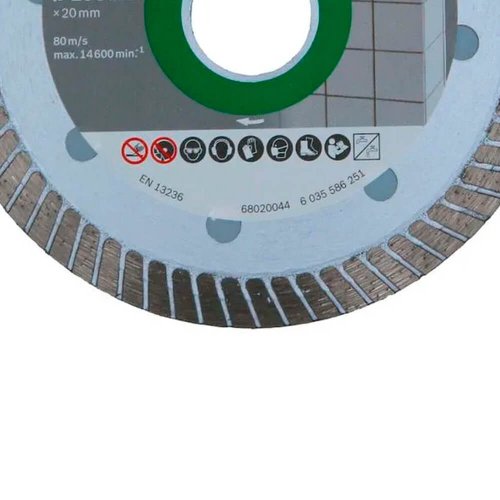 Disco Diamantado Turbo Fino 105mm Expert Porcelanato - Bosch