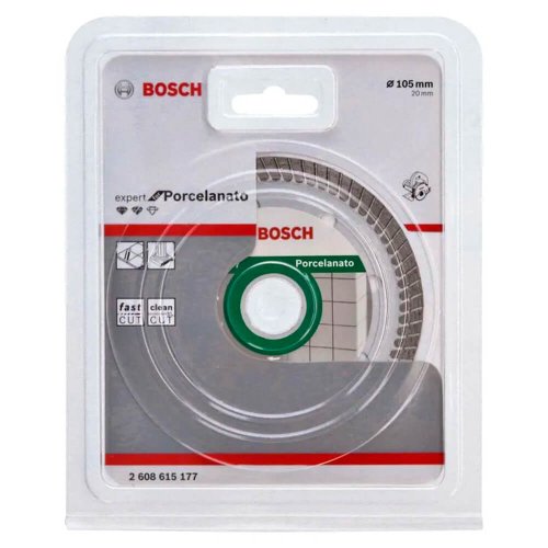 Disco Diamantado Turbo Fino 105mm Expert Porcelanato - Bosch