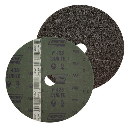 Disco Fibra Durite F425 - 180 x 22 #120 - Norton