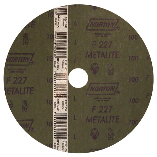 Disco Fibra Metalite F227 - 115 x 22 #80 - Norton