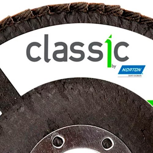 Disco Flap 115X22#40 R801 FIBRA - Norton