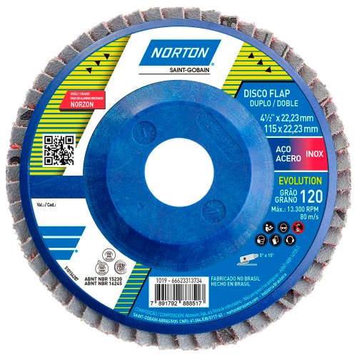 Disco Flap Evolution R822 115 x 22 #120 - Norton