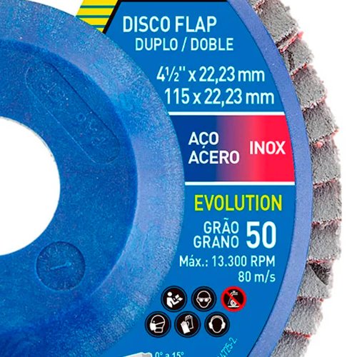 Disco Flap Evolution R822 115 x 22 #50 - Norton