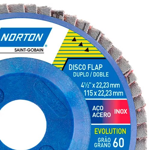 Disco Flap Evolution R822 115 x 22 #60 - Norton