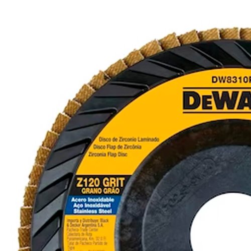 Disco Flap Nylon Z120 4.1/2" x 7/8" - Dewalt
