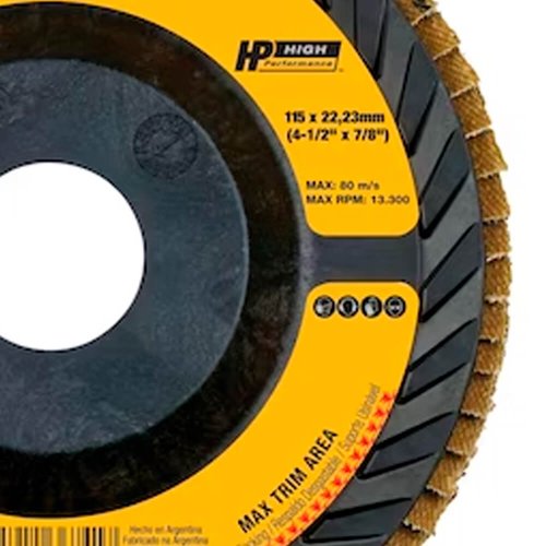 Disco Flap Nylon Z120 4.1/2" x 7/8" - Dewalt