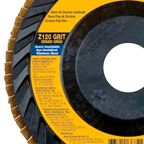 Disco Flap Nylon Z120 4.1/2" x 7/8" - Dewalt
