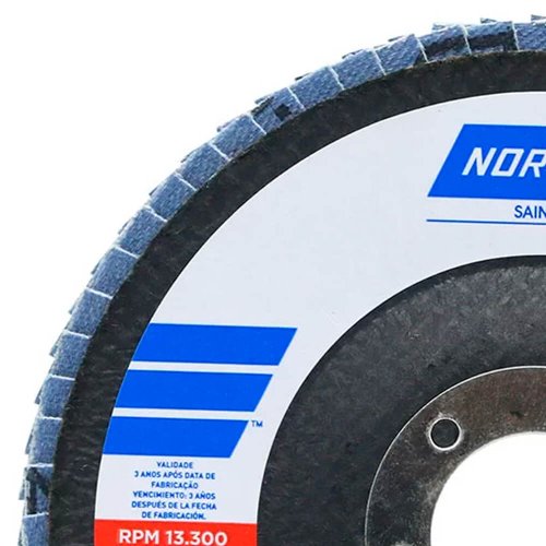 Disco Flap Original 115X22#120 R822 FIBRA - Norton