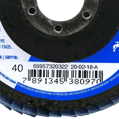 Disco Flap Original 115X22#40 R822 FIBRA - Norton