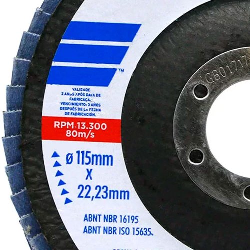 Disco Flap Original 115X22#40 R822 FIBRA - Norton