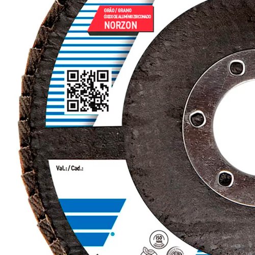 Disco Flap Original 115X22#50 R822 FIBRA - Norton