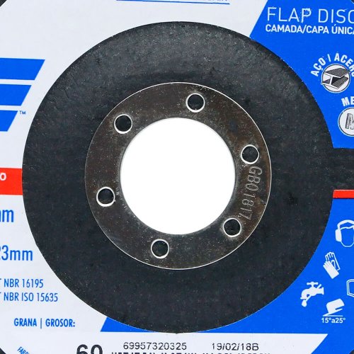 Disco Flap Original 115X22#60 R822 FIBRA - Norton