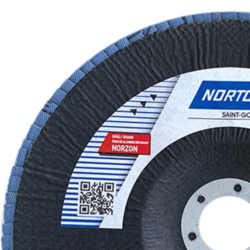 Disco Flap Original 180X22#120 R822 FIBRA - Norton