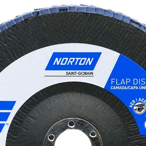 Disco Flap Original 180X22#50 R822 FIBRA - Norton