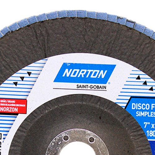 Disco Flap Original 180X22#80 R822 FIBRA - Norton