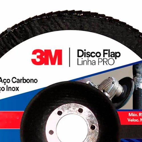 Disco Flap PRO 115mm #60 Fibra - 3M