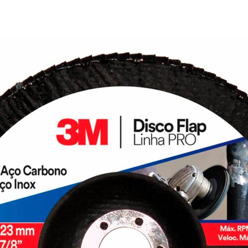 Disco Flap PRO 115mm #60 Plástico - HB004615983 - 3M