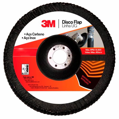 Disco Flap Uso Geral 115mm #120 - 3M