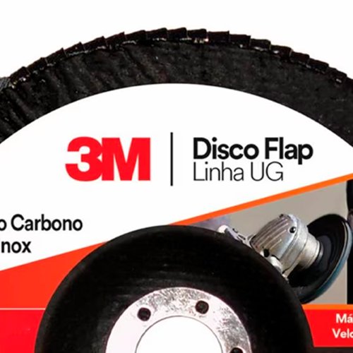 Disco Flap Uso Geral 115mm #120 - 3M