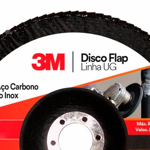 Disco Flap Uso Geral 115mm #80 - HB004615694 - 3M