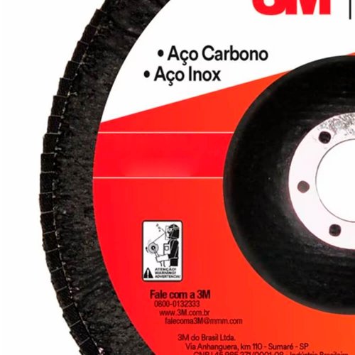 Disco Flap Uso Geral 115mm #80 - HB004615694 - 3M