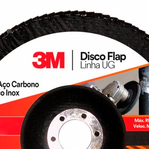 Disco Flap Uso Geral 178mm #120 - 3M