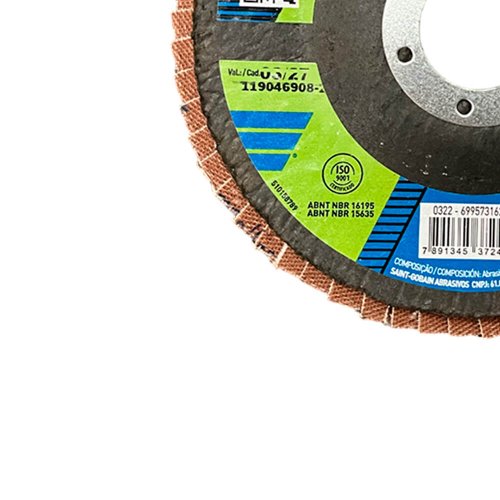 Disco Flap115X22#60 R801 FIBRA - Norton