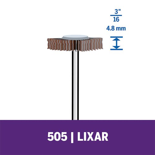 Disco Lixa Lamelar 4,8 mm Ref.: 505 - Dremel